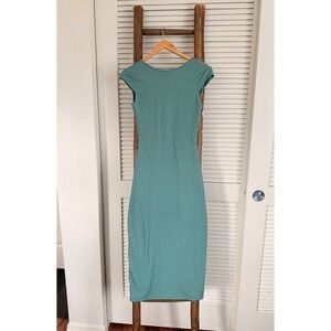 Bodycon Midi Dress Sleeveless Low Back Slit Casual Party Cocktail Wild Fable